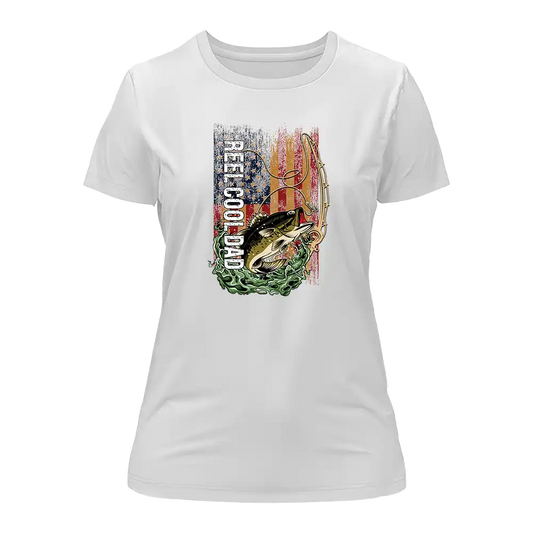 Outdoorzees Reel Cool Dad T-Shirt for Women