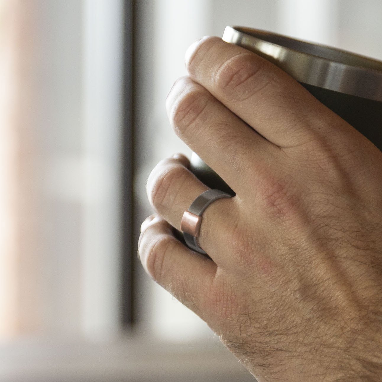 Everyday Outdoors Classic 7mm 14kt Rose Gold Barrel Band