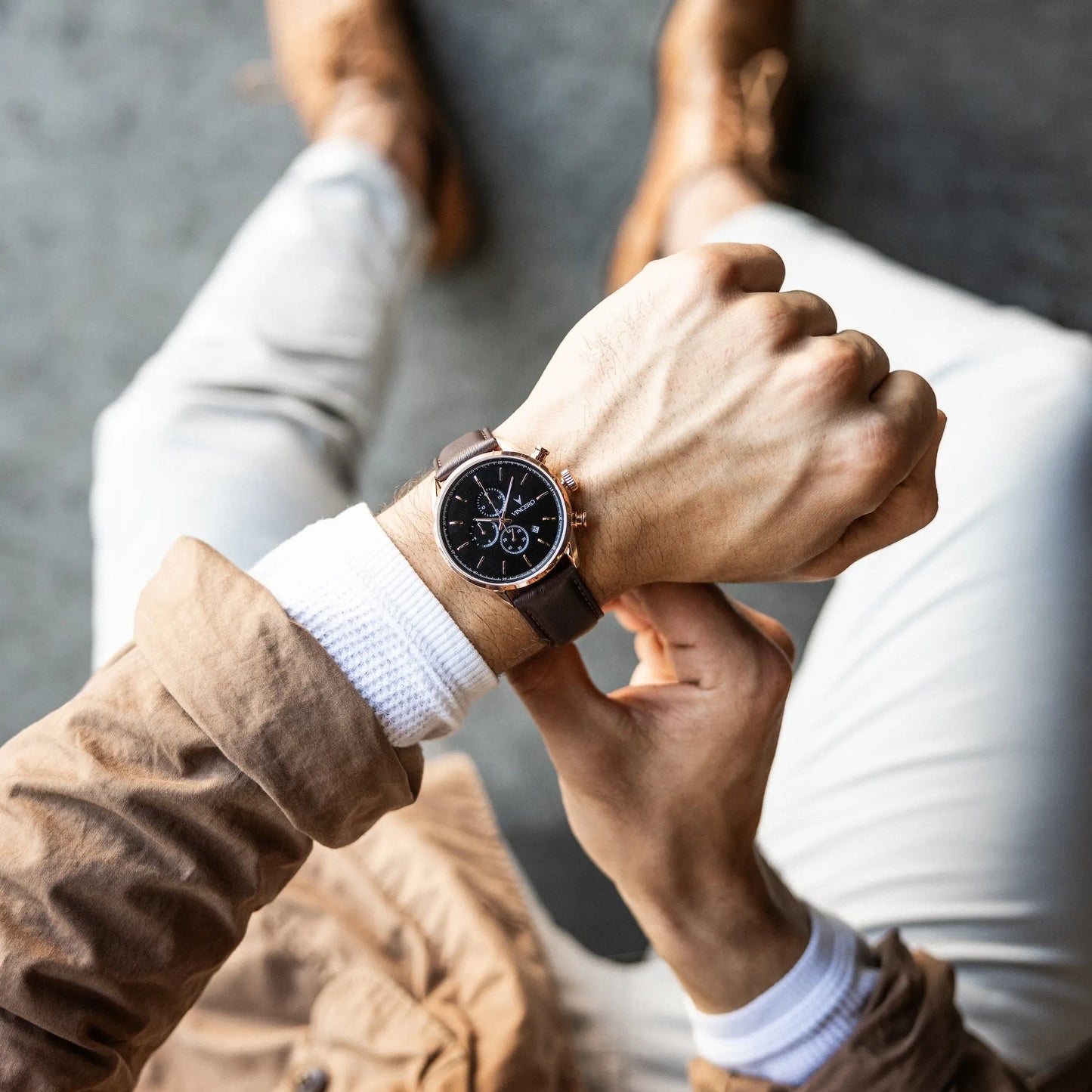 Vincero The Chrono S2 40mm - Rose Gold