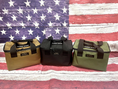 Overland Gear Guy FIRECAN PORTABLE FIRE PIT Carry Bag - IGNIK- Lava Box