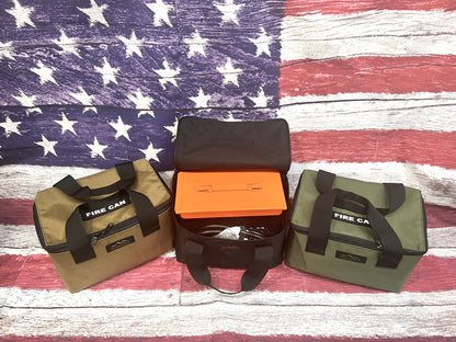 Overland Gear Guy FIRECAN PORTABLE FIRE PIT Carry Bag - IGNIK- Lava Box