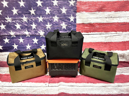 Overland Gear Guy FIRECAN PORTABLE FIRE PIT Carry Bag - IGNIK- Lava Box