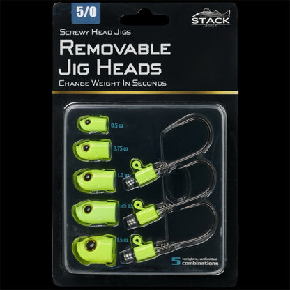 Stack Tackle Screwy Head Jigs