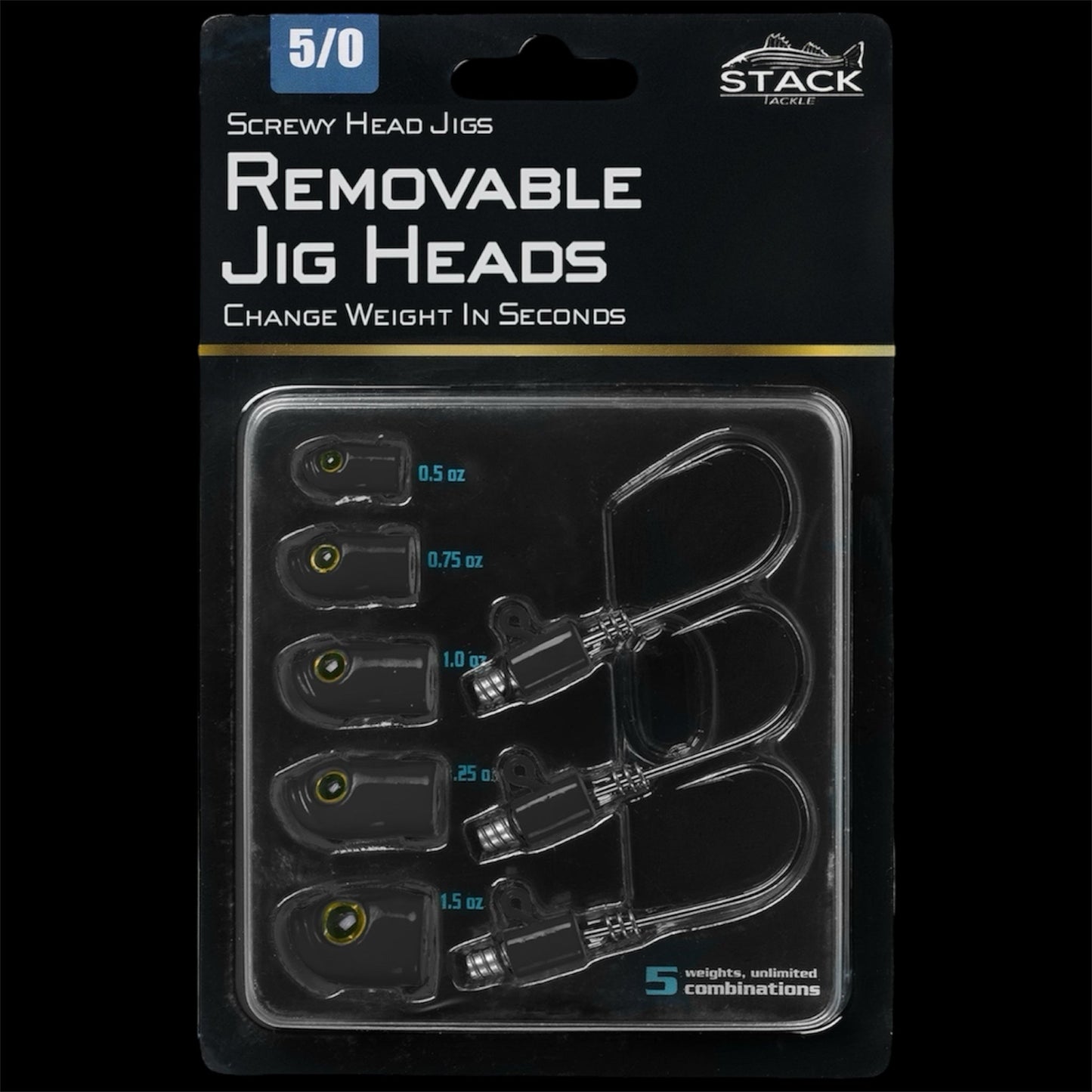 Stack Tackle Screwy Head Jigs