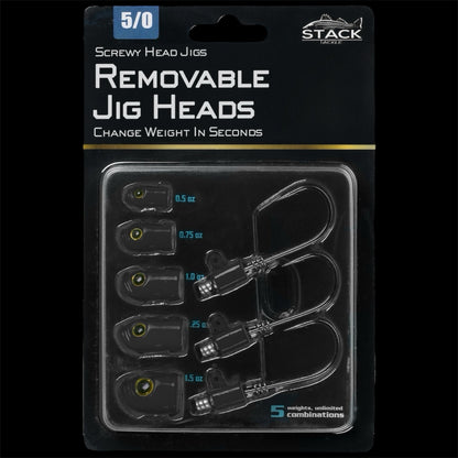 Stack Tackle Screwy Head Jigs