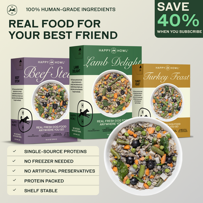Happy Howl 100% Human-Grade Dog Food