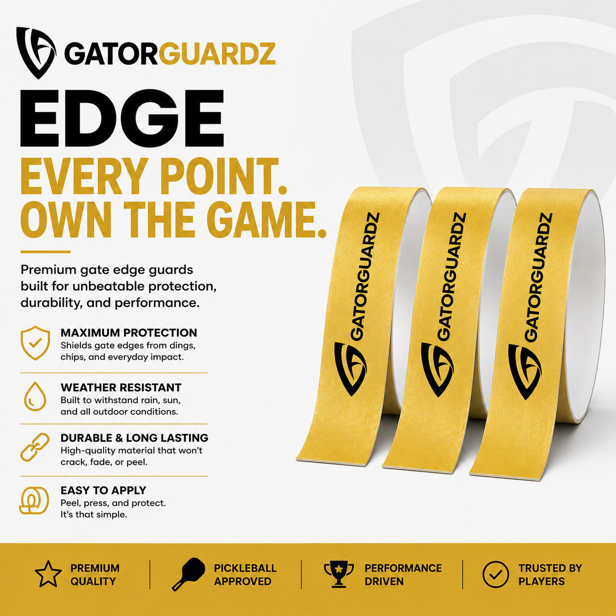 GatorStrike EDGE GUARD TAPE - 3 PACK