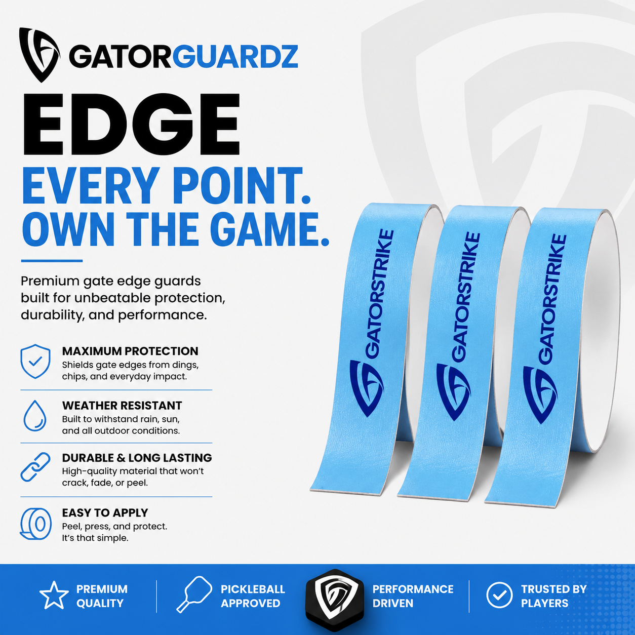 GatorStrike EDGE GUARD TAPE - 3 PACK