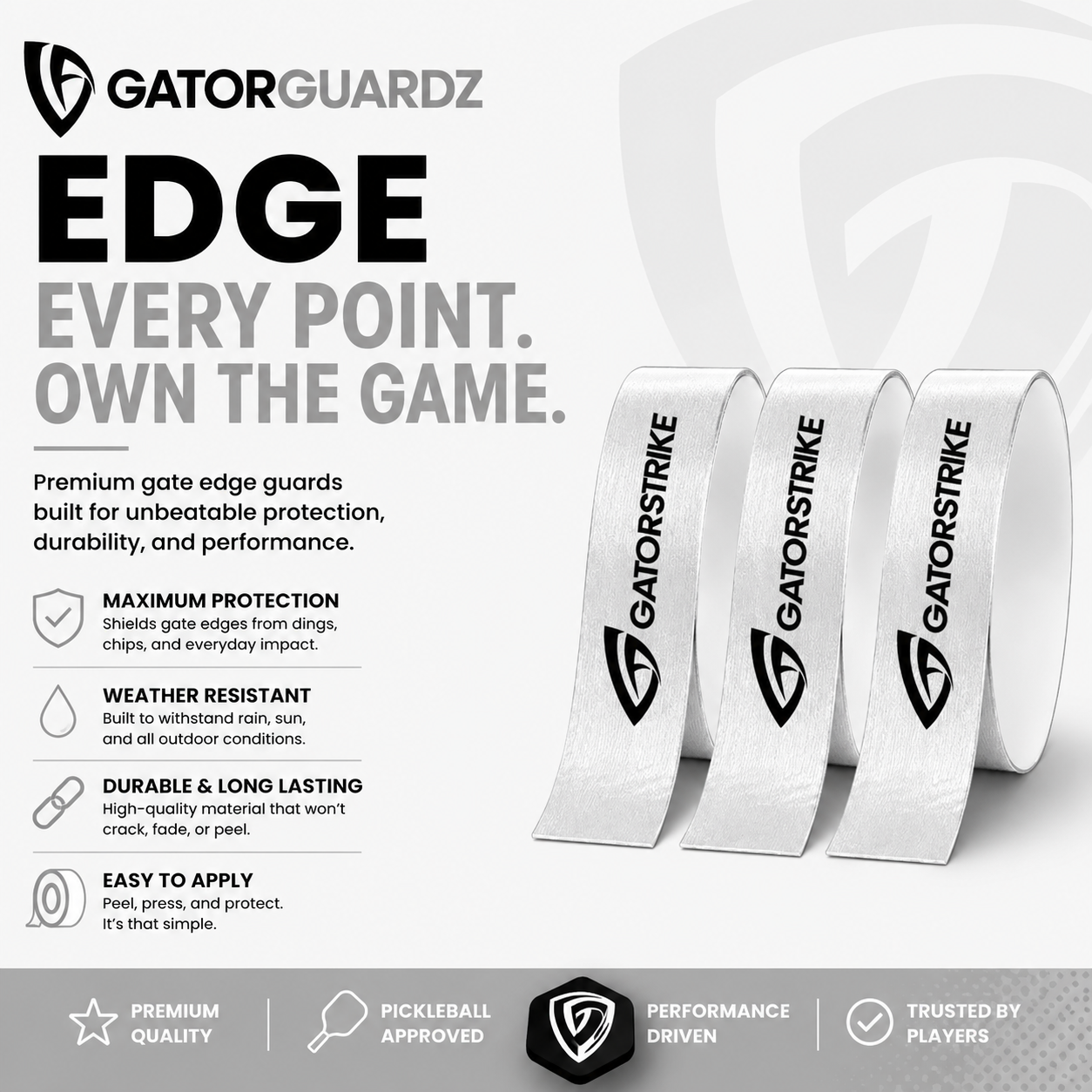 GatorStrike EDGE GUARD TAPE - 3 PACK