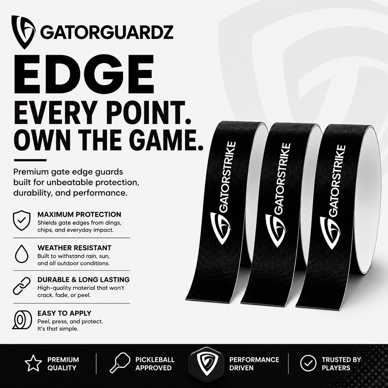 GatorStrike EDGE GUARD TAPE - 3 PACK