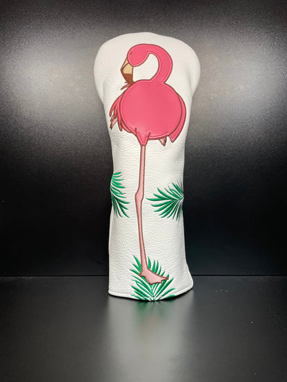 ParWestGolf Tropical Flamingos Headcover