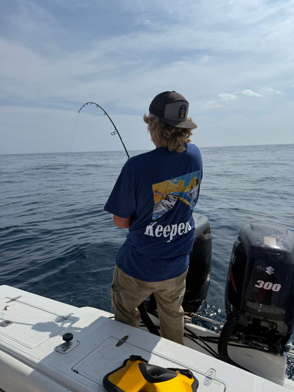 Keepers Only Co. Run & Gun Deep Blue T-Shirt