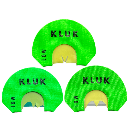 KLUK Custom Calls ASSASSIN SERIES 3 PACK (YOUTH FRAME MOUTH CALLS)