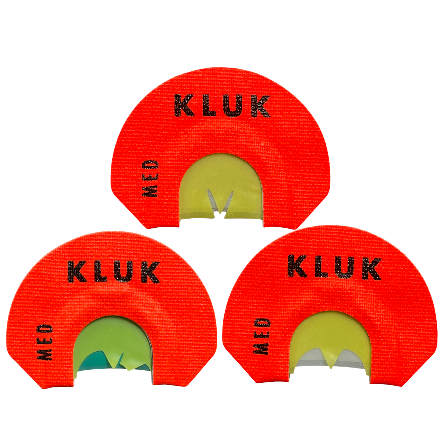 KLUK Custom Calls ASSASSIN SERIES 3 PACK (YOUTH FRAME MOUTH CALLS)