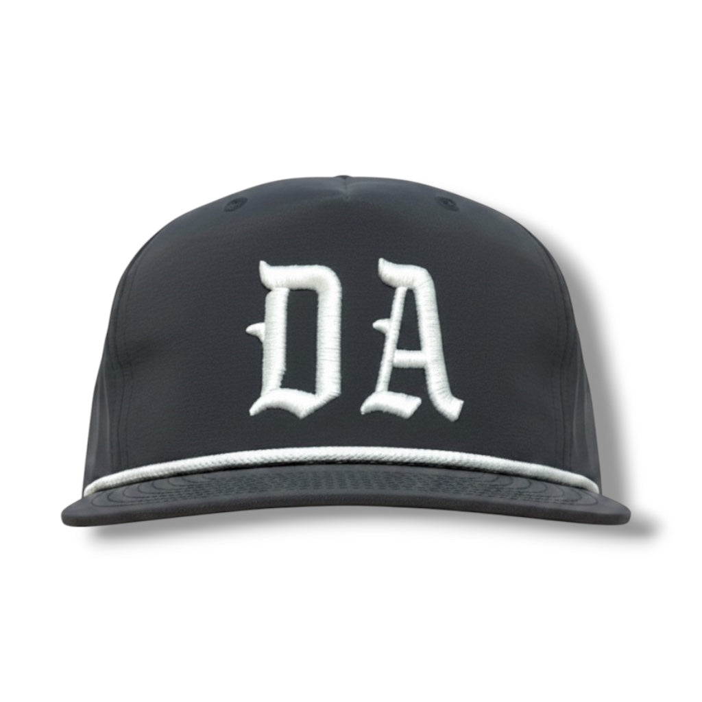 Direct Action Apparel PUFF 5 PANEL SNAPBACK (CHARCOAL)