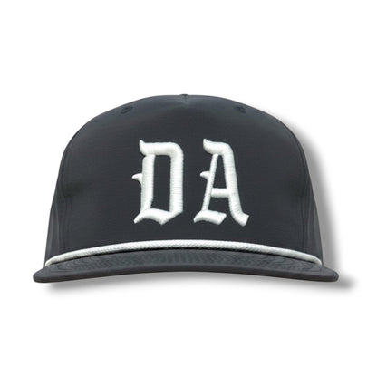 Direct Action Apparel PUFF 5 PANEL SNAPBACK (CHARCOAL)