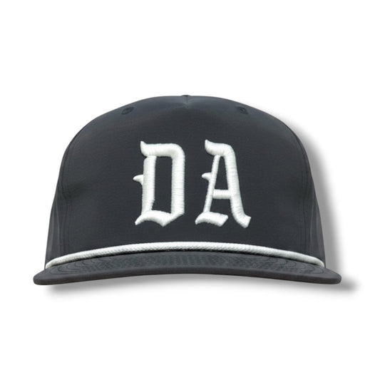 Direct Action Apparel PUFF 5 PANEL SNAPBACK (CHARCOAL)