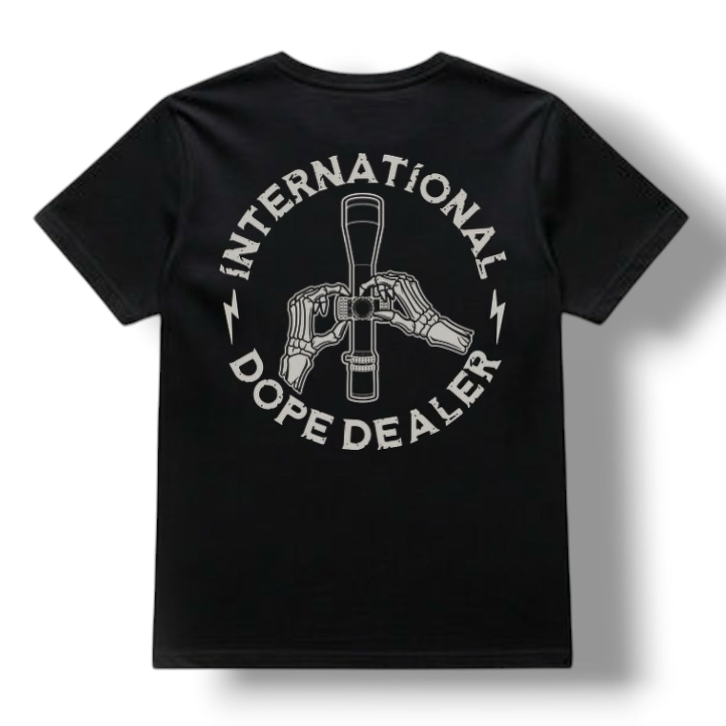 Direct Action Apparel "DOPE DEALER" TEE (BLACK / MIL GREEN)