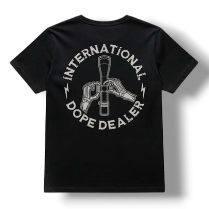 Direct Action Apparel "DOPE DEALER" TEE (BLACK / MIL GREEN)