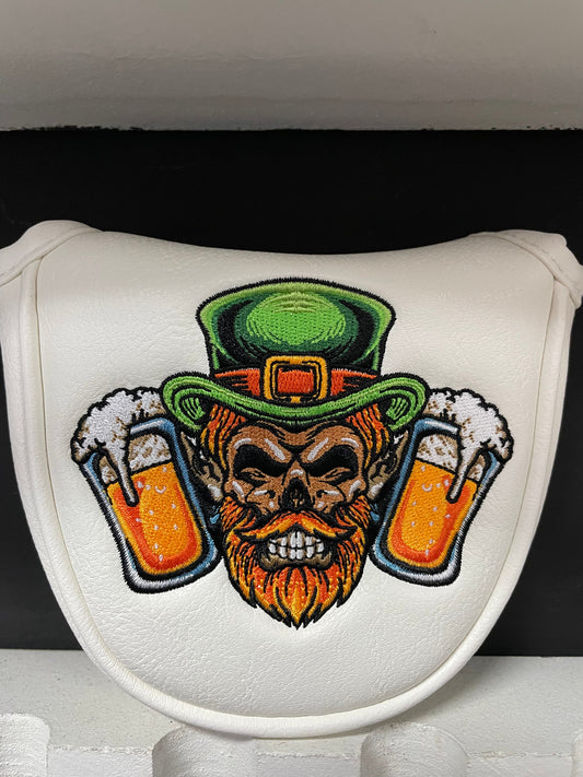 ParWestGolf Luck of The Irish Skull Headcover