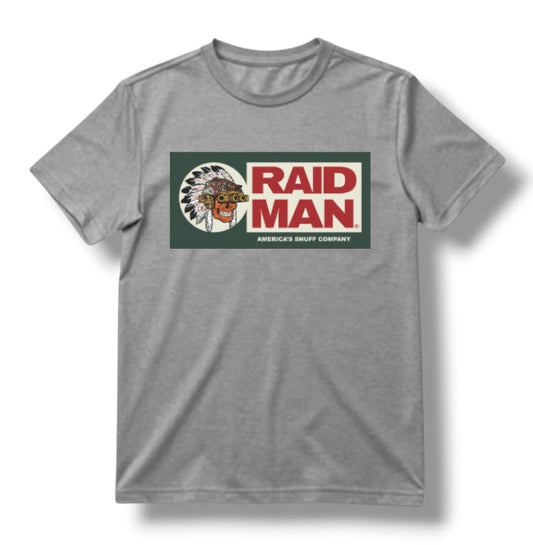 Direct Action Apparel "RAID MAN" TEE (HEATHER GREY)