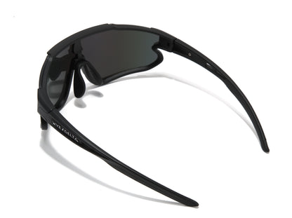 Wye Delta Z87+ HiViz Matte black Green Revo Polarized