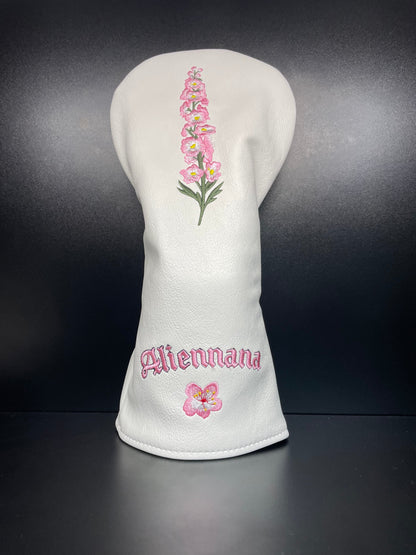 ParWestGolf Pink Snapdragon Flower Headcover