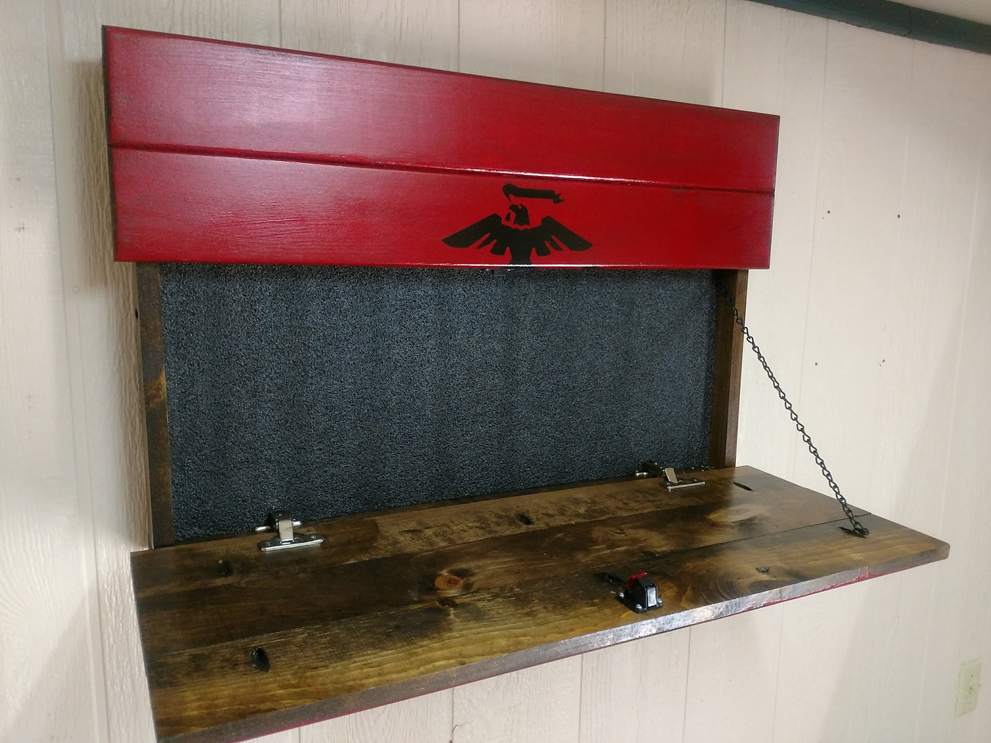 Liberty Home Concealment Small Wooden State Flag & Special Design Gun Case