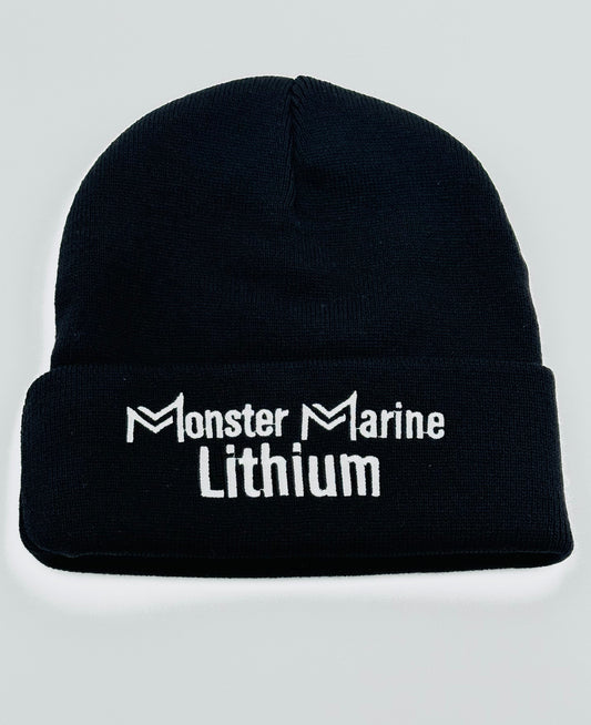 Monster Marine Lithium Beanie Cuffed 100% Acrylic
