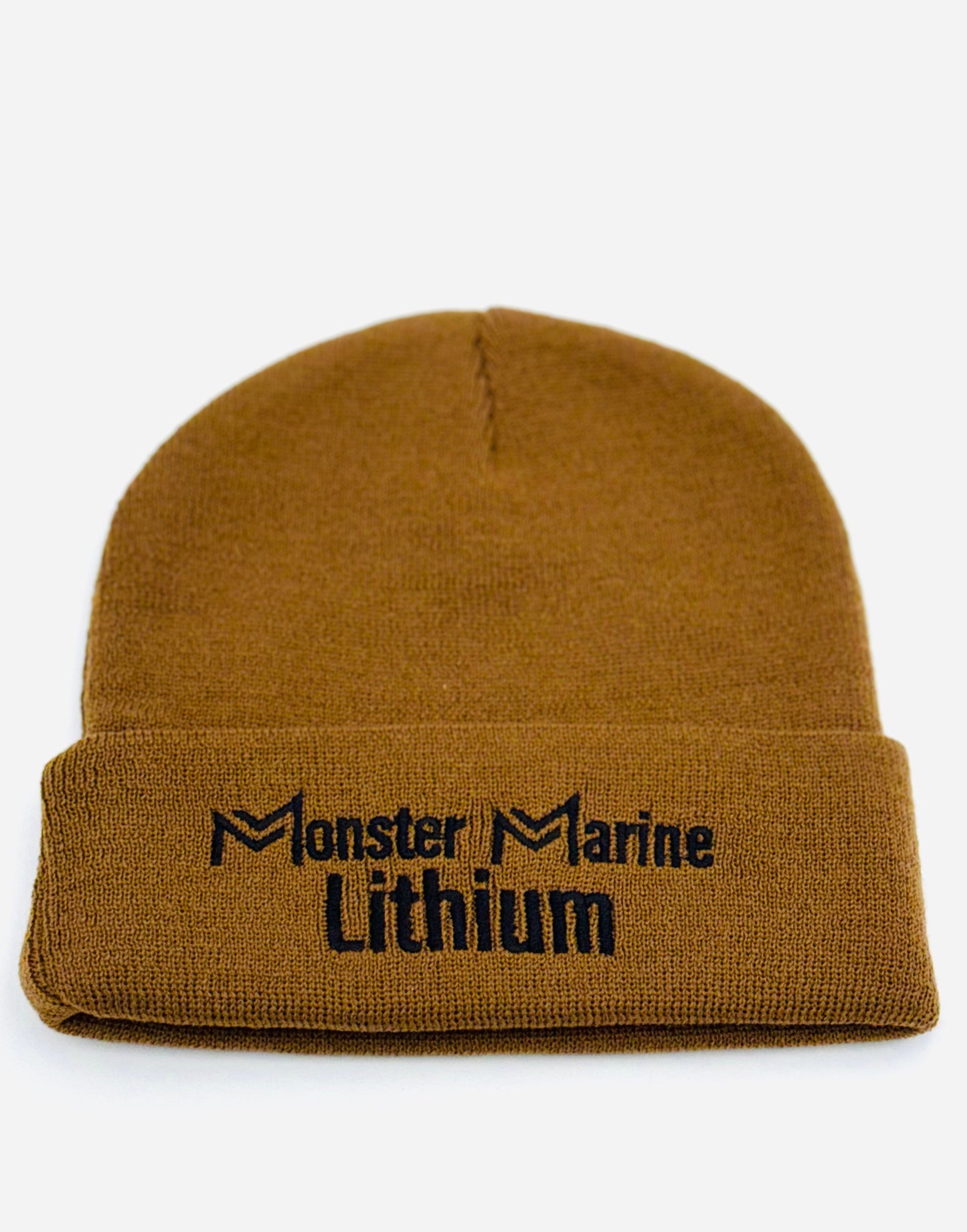Monster Marine Lithium Beanie Cuffed 100% Acrylic