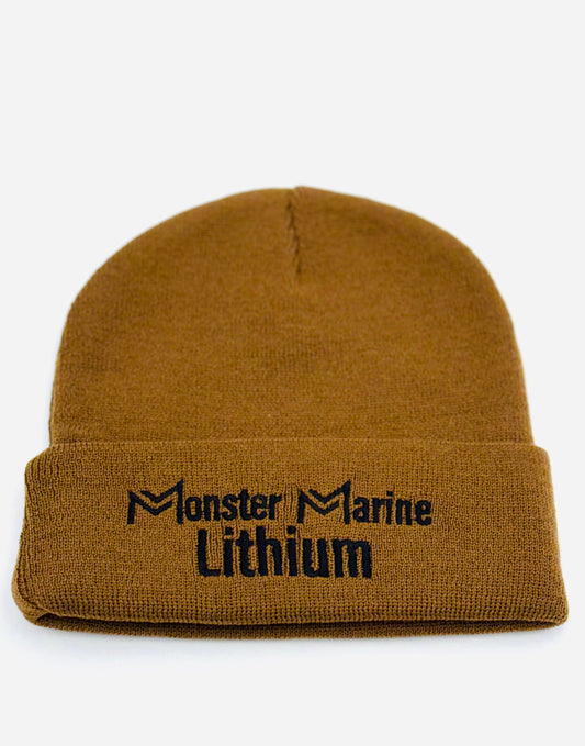 Monster Marine Lithium Beanie Cuffed 100% Acrylic