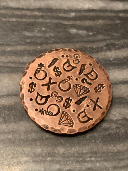 The Golf Gift Box I WILL NOT 3 PUTT - Ball Marker