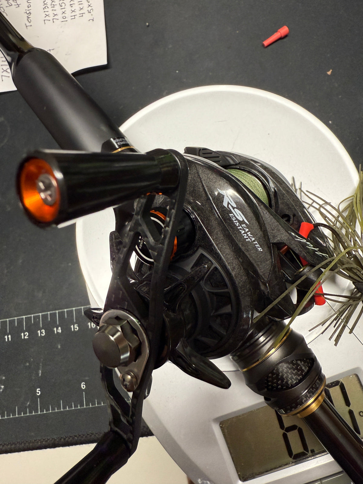 Hi-Speed GIU-XR 3.6 Oz Worlds Lightest reel