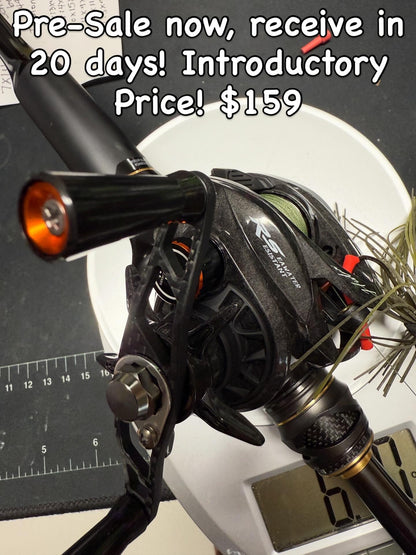 Hi-Speed GIU-XR 3.6 Oz Worlds Lightest reel
