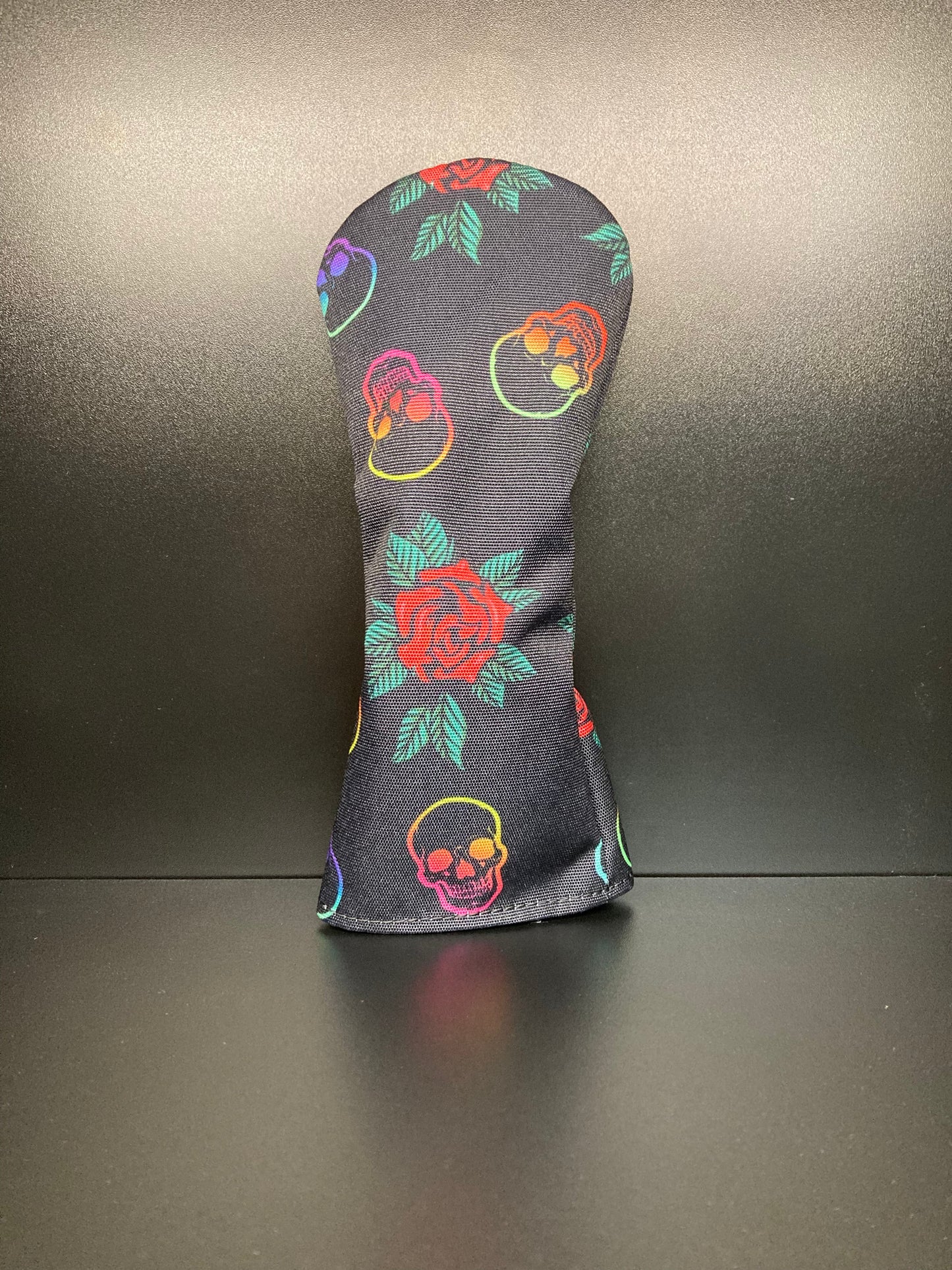 ParWestGolf Skulls & Roses Canvas Headcover