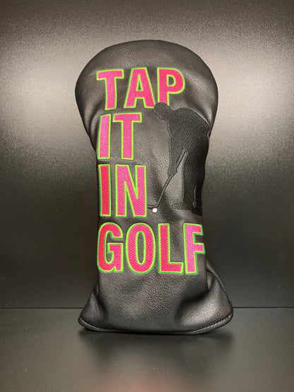 ParWestGolf Tap It In! Silhouette Golfer Headcover