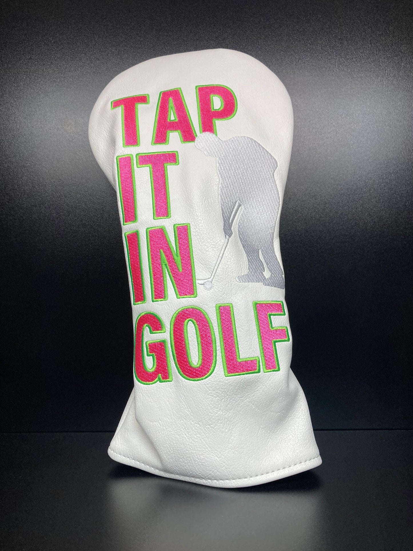 ParWestGolf Tap It In! Silhouette Golfer Headcover