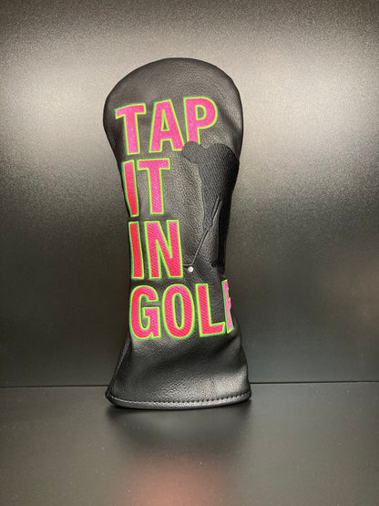 ParWestGolf Tap It In! Silhouette Golfer Headcover
