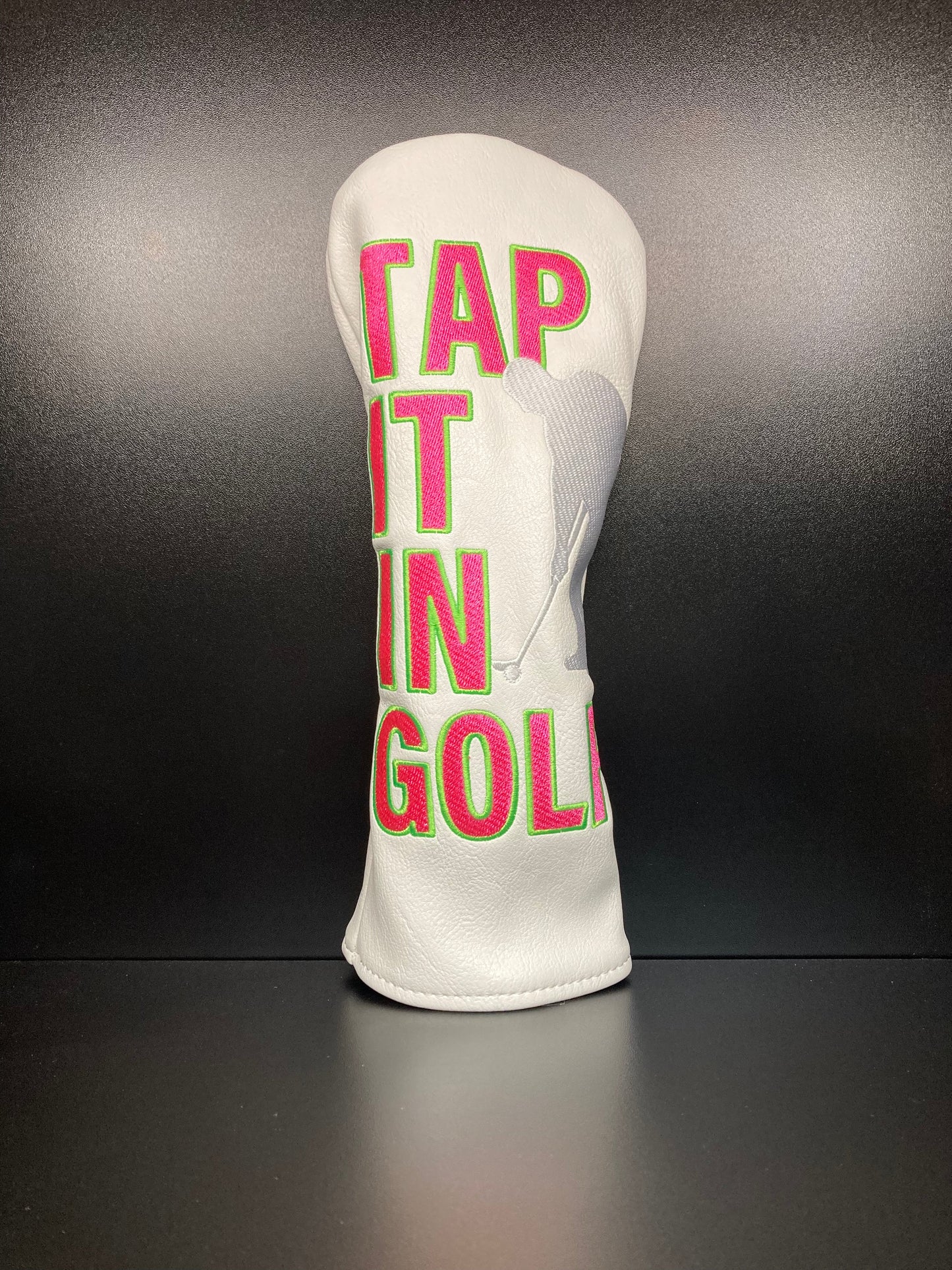ParWestGolf Tap It In! Silhouette Golfer Headcover