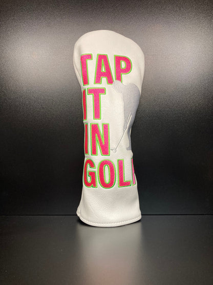 ParWestGolf Tap It In! Silhouette Golfer Headcover
