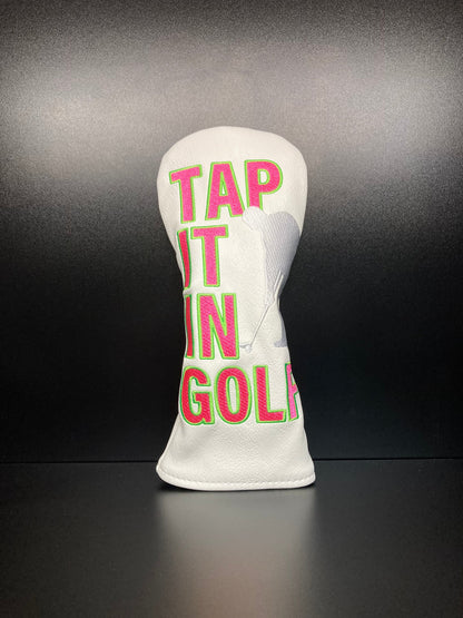ParWestGolf Tap It In! Silhouette Golfer Headcover