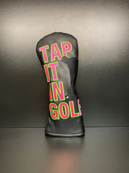 ParWestGolf Tap It In! Silhouette Golfer Headcover