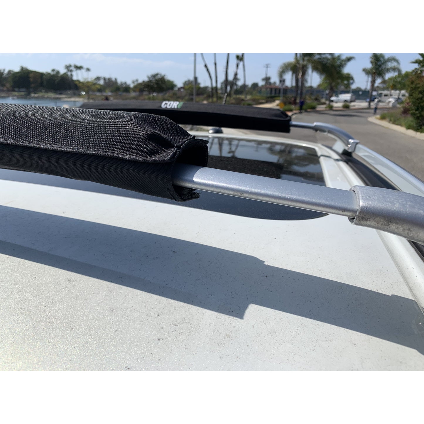 COR Surf Aero Roof Rack Pads Two Sizes 28" and 19" - Narrow Flat Bars