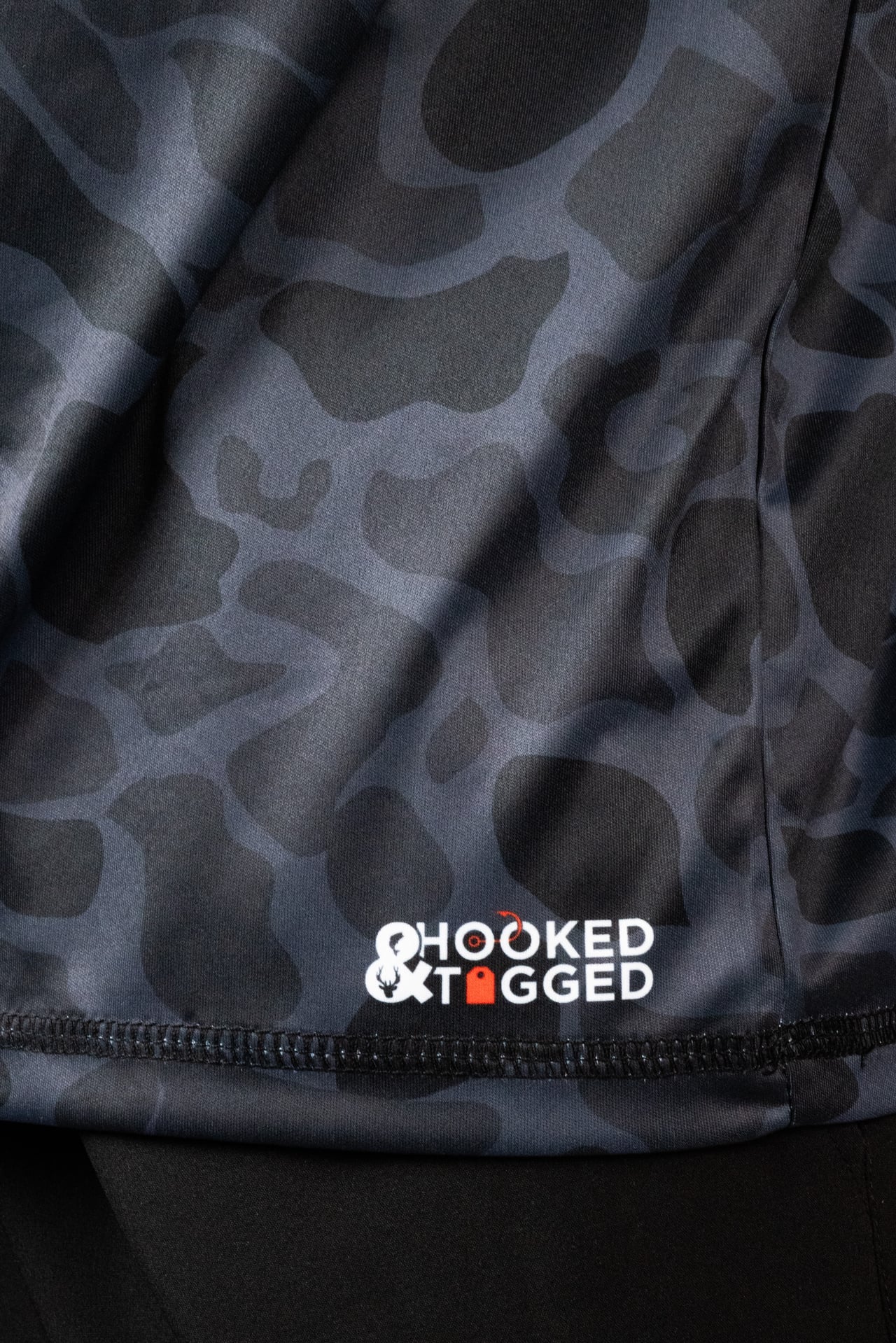 Hooked & Tagged  - Men's Old School Camo Performance Hoodies