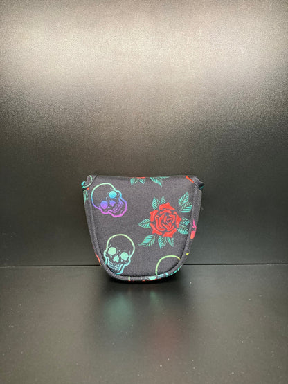 ParWestGolf Skulls & Roses Canvas Headcover