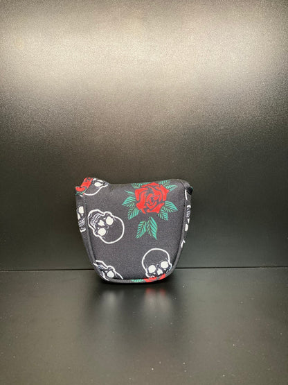 ParWestGolf Skulls & Roses Canvas Headcover