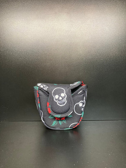 ParWestGolf Skulls & Roses Canvas Headcover