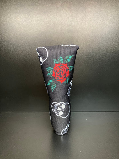 ParWestGolf Skulls & Roses Canvas Headcover
