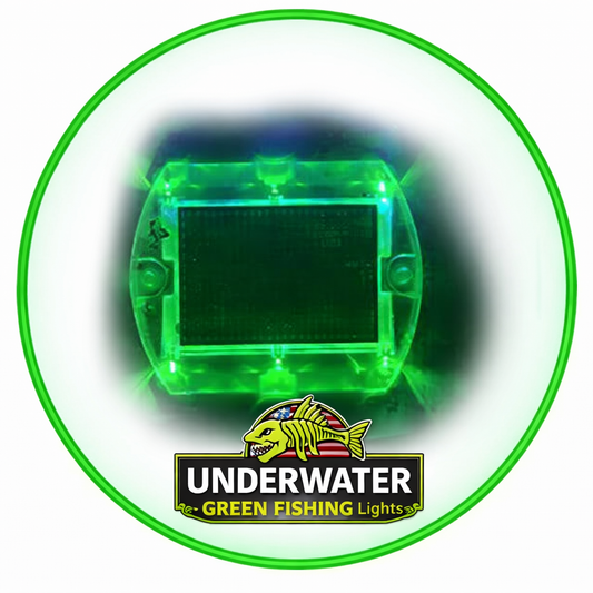 Under Water Green Fishing Lights Solar Dock Lights