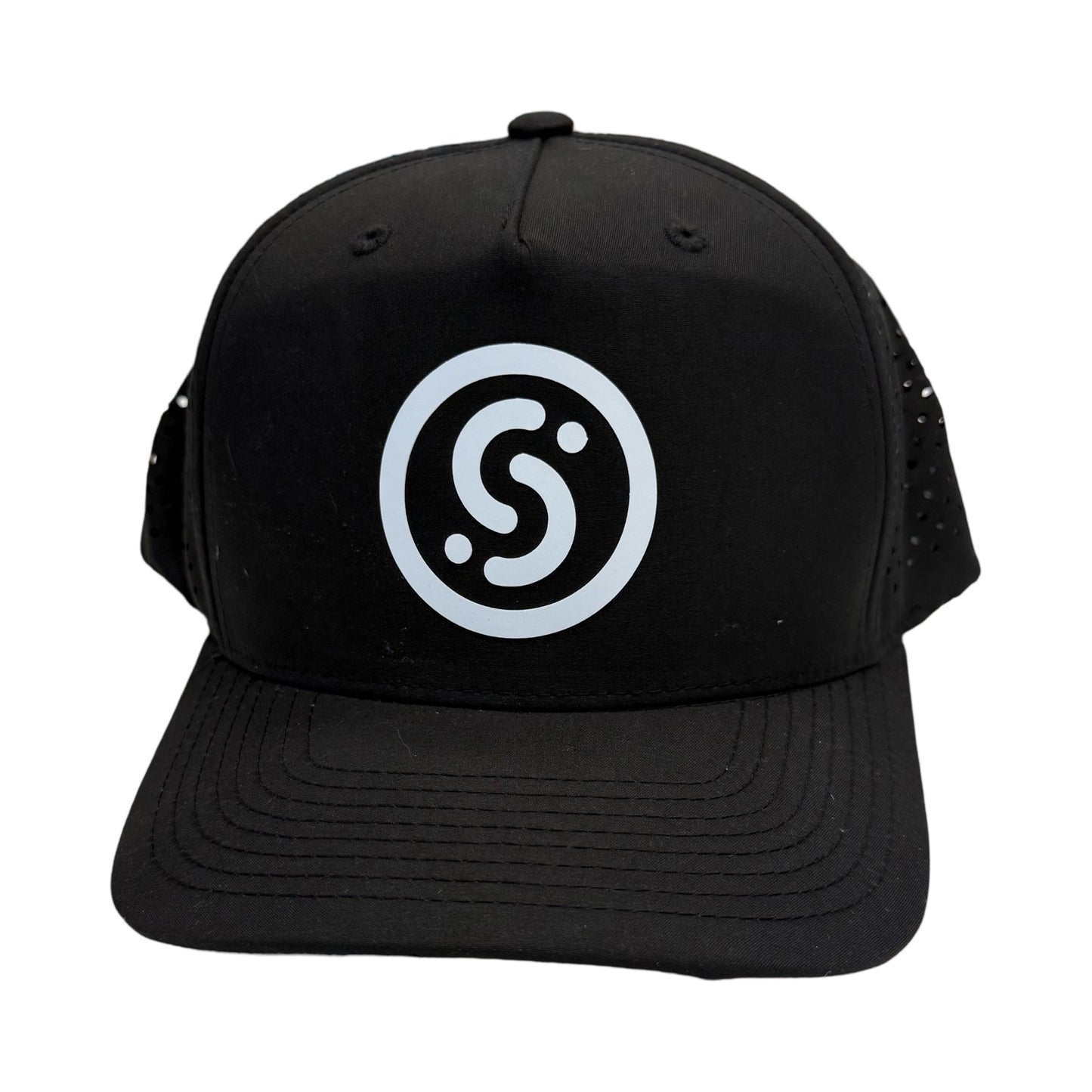 Slyce Signature Perforated Performance Hat - Black
